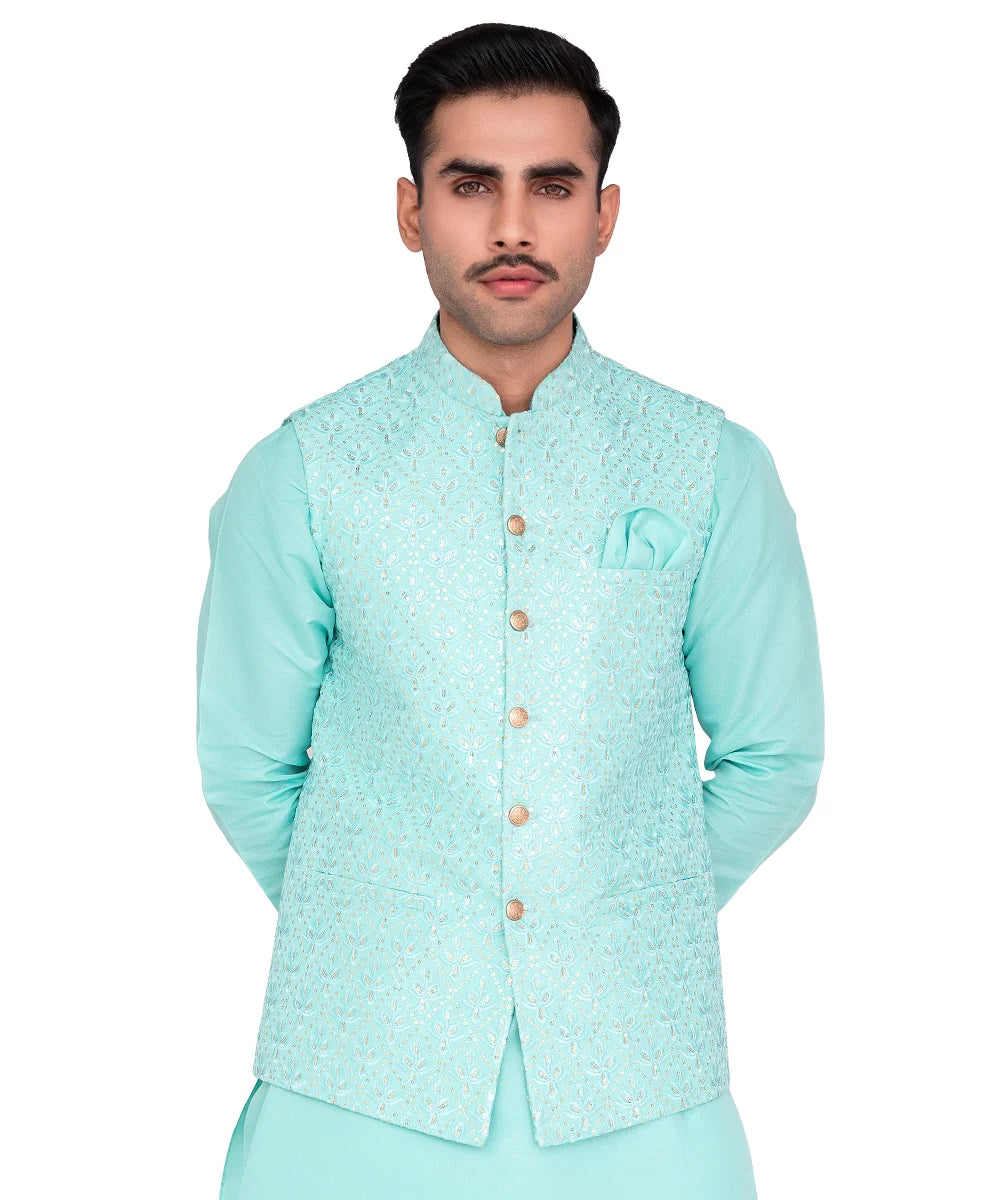 3pc Waistcoat & Kurta Trouser