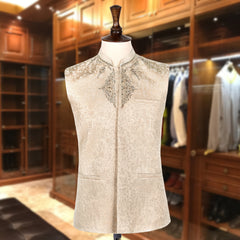Chest Embroidery Waistcoat