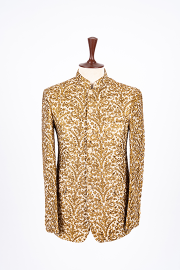 Golden Embroidered Prince Coat