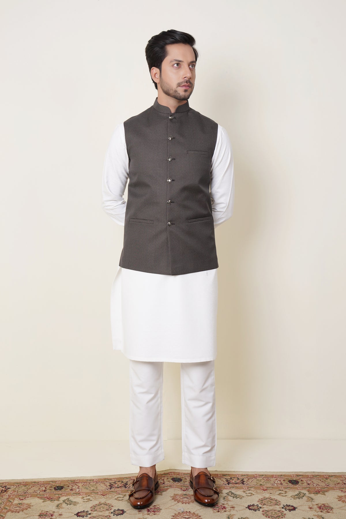 Cedar Brown Waistcoat