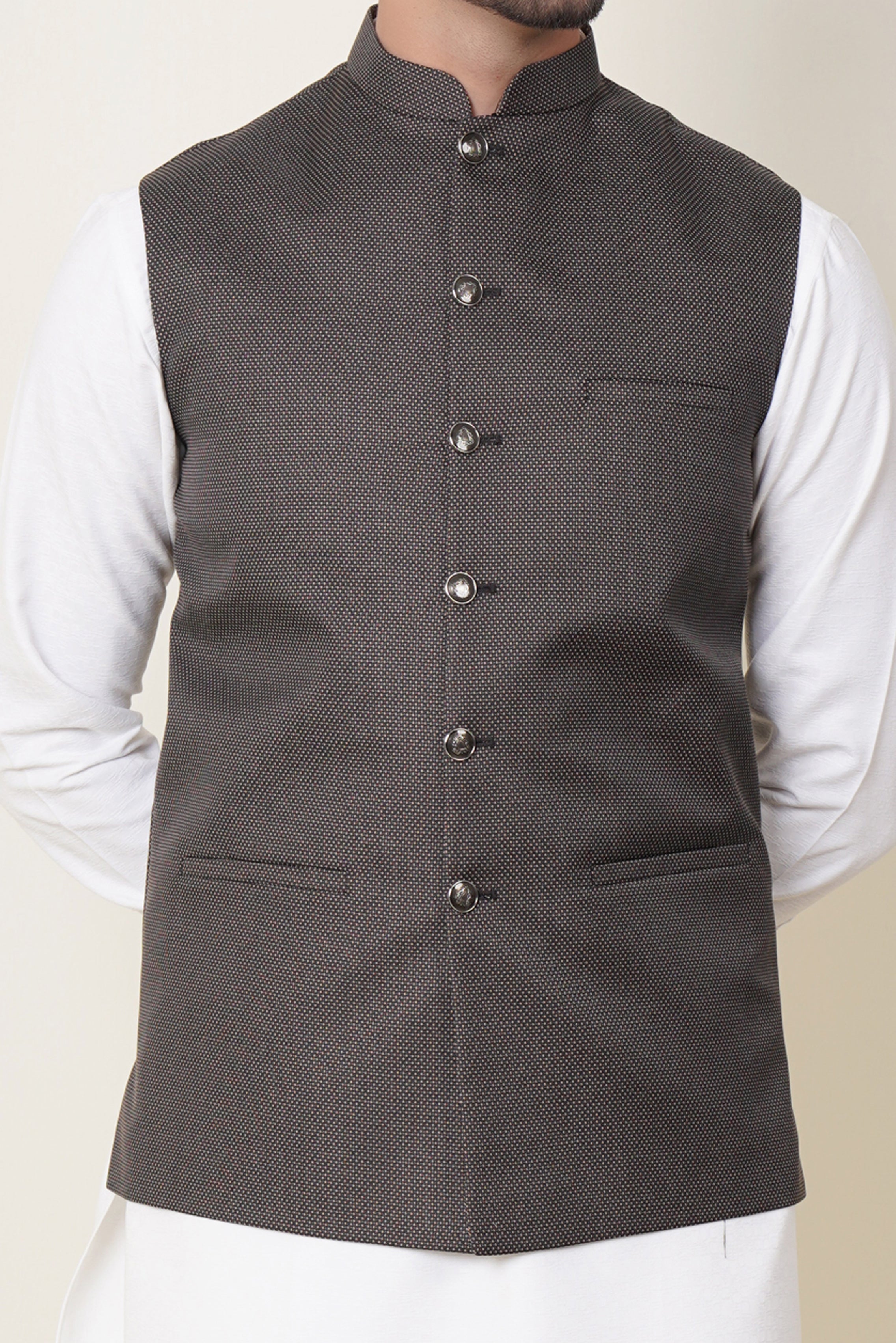 Cedar Brown Waistcoat