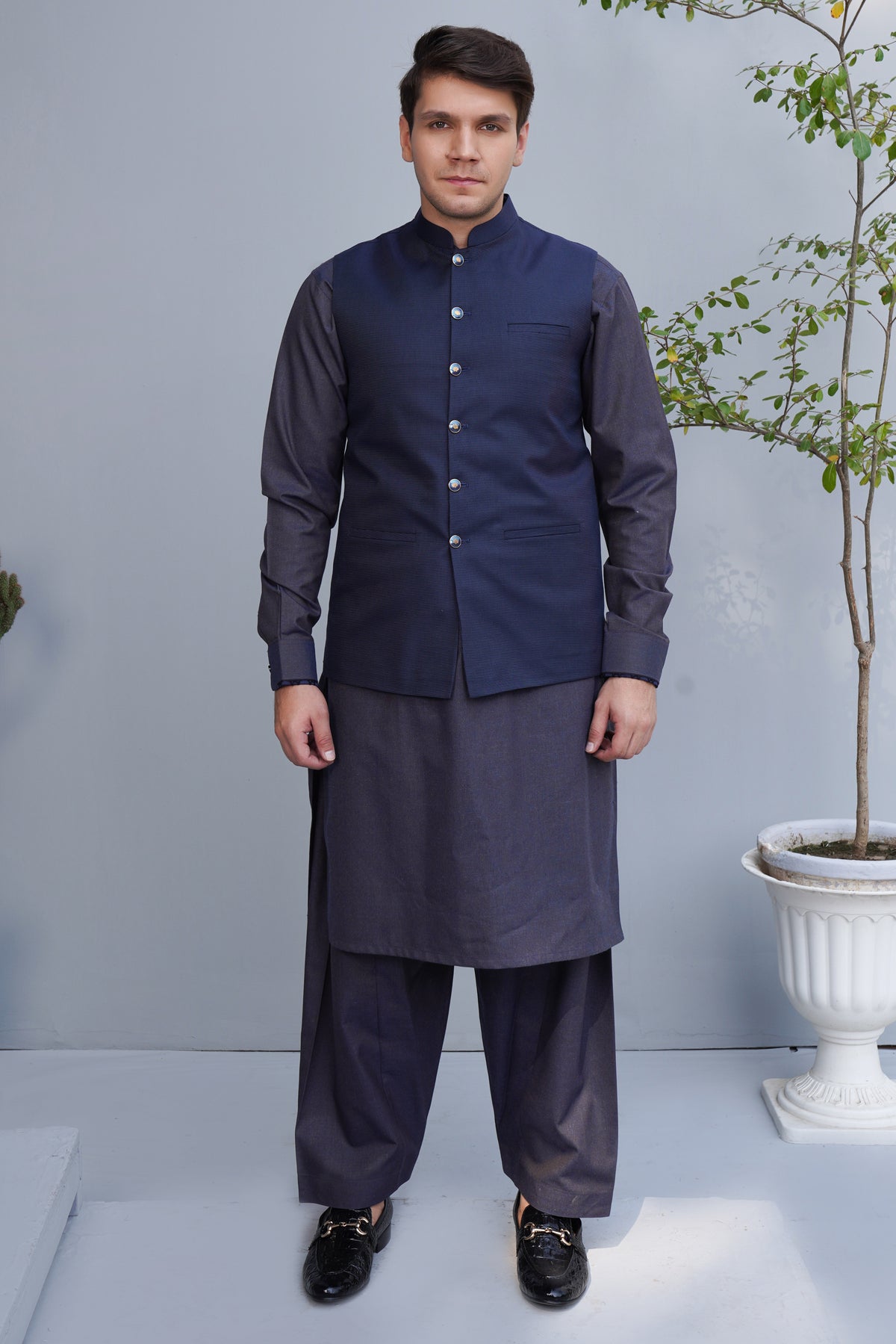 Waistcoat Blue