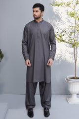 Grey Kameez Shalwar