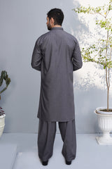 Grey Kameez Shalwar
