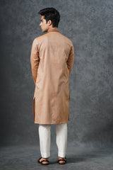 Peach Kurta